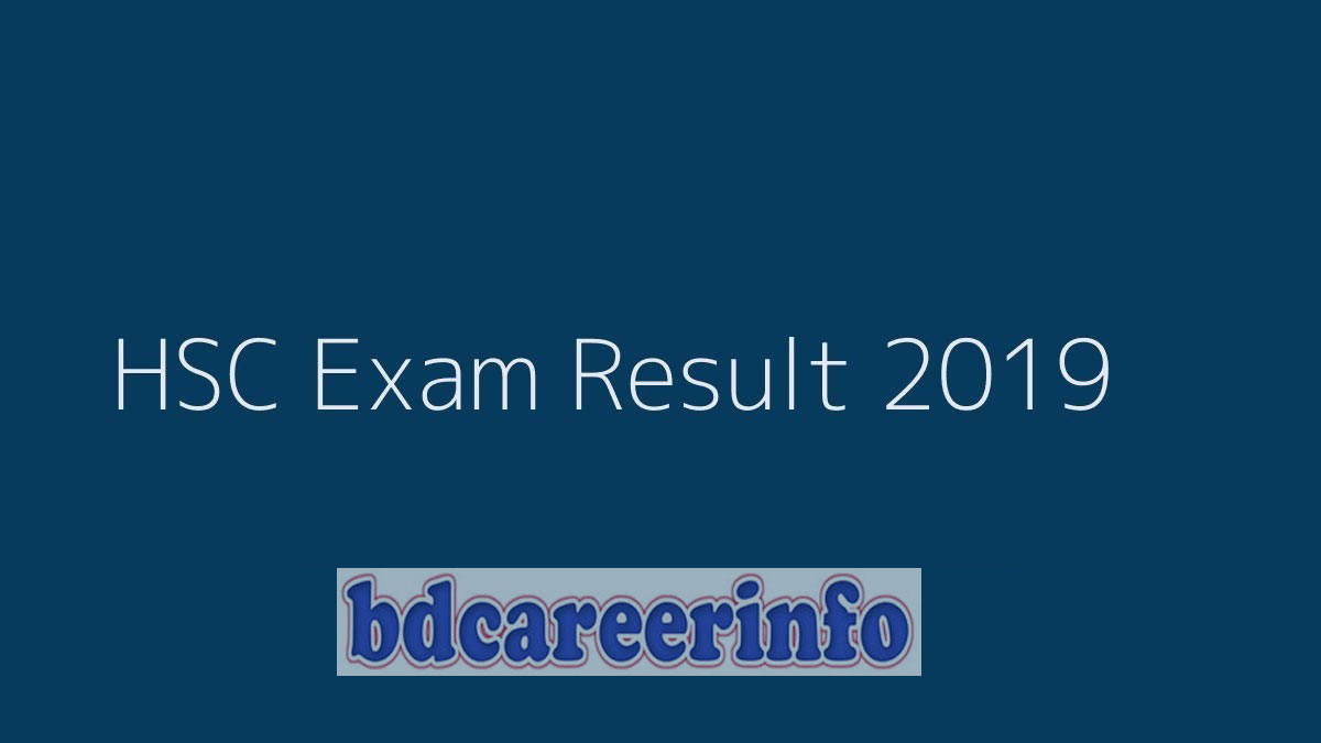 HSC Exam Result 2019 Bangladesh